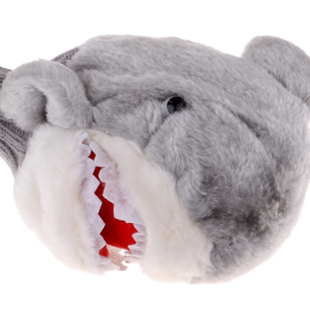 1 Piece Plush Cloth Golf Club Driver Knit Golf Driver Headcover Durable Compact Novelty Shark Replacement Part 1 Piece Plush Cloth Golf Club Driver Knit Golf Driver Headcover Durable Compact Novelty Shark Replacement Part
