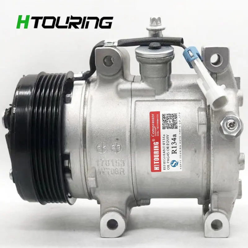 SEBX13 Air Conditioner AC Compressor for Chevrolet New Sail 1.4L 2006-2018 9070634 90768216 26684784 6pk
SEBX13 Air Conditioner AC Compressor for Chevrolet New Sail 1.4L 2006-2018 9070634 90768216 26684784 6pk