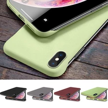 Безрамный Матовый телефон случае для huawei P30 mate 20 Lite P20 Lite чехол для samsung S10 Plus для Xiaomi mi 9T красный mi 7 K20 Coque(China)