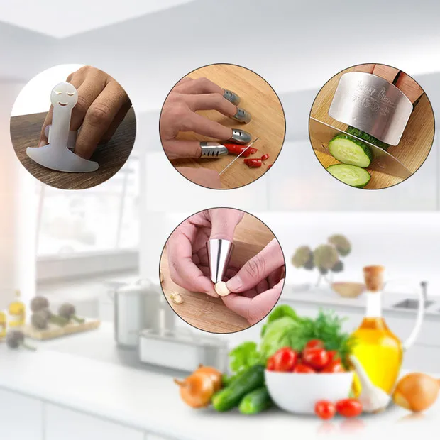 Stainless Steel Finger Hand Guard Finger Protector Knife Slice Chop Safe Slice Kitchen Cooking Tools Accessories K1009 F
Stainless Steel Finger Hand Guard Finger Protector Knife Slice Chop Safe Slice Kitchen Cooking Tools Accessories K1009 F