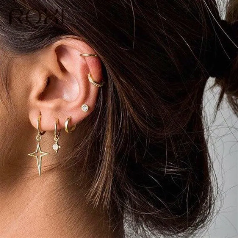 ROXI Minimalist Round Circle Earrings Geometric Hollow Cross Pendant Drop Dangle Earring For Women 925 Sterling Silver Earrings
ROXI Minimalist Round Circle Earrings Geometric Hollow Cross Pendant Drop Dangle Earring For Women 925 Sterling Silver Earrings