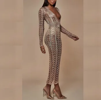 BGW 2020 Newest Sexy Deep V Neck Lace Cut Out Evening Dresses Hollow Out Back Long Sleeves Illusion Vestido De Noite Manga Longa
BGW 2020 Newest Sexy Deep V Neck Lace Cut Out Evening Dresses Hollow Out Back Long Sleeves Illusion Vestido De Noite Manga Longa