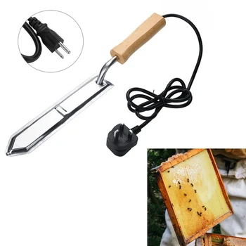 Beekeeping Tools Honey Knife Apicultura Cutting Knife Heats Up Handle Wooden Tools Stainless Steel Scraper Bee Extractor Tool
Beekeeping Tools Honey Knife Apicultura Cutting Knife Heats Up Handle Wooden Tools Stainless Steel Scraper Bee Extractor Tool
