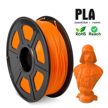 

PLA Filament 1.75mm Accuracy +/- 0.02 mm 1KG/2.2lbs 100% no bubble for 3D printer With Fast Delivery пластик для 3д принтера