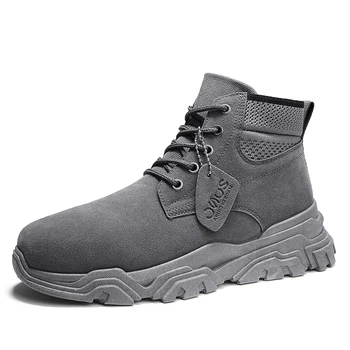 New Men Boots Ankle Rubber Military Combat Boots Men Sneakers Casual Shoes Outdoor Work Safety Boots Men Hiking Shoes YGd-2925
New Men Boots Ankle Rubber Military Combat Boots Men Sneakers Casual Shoes Outdoor Work Safety Boots Men Hiking Shoes YGd-2925