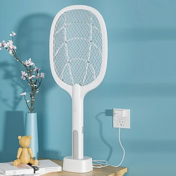 Insect Racket Swatter Bug Zapper Mosquito Killer 3000V Electric USB Rechargeable for Household Kitchen Protection
Insect Racket Swatter Bug Zapper Mosquito Killer 3000V Electric USB Rechargeable for Household Kitchen Protection