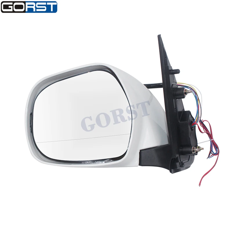 Accessories Car-Styling Electric Reflector Rearview Mirror Side Mirror Exterior With Led Light For Toyota Hiace 200 2005-2015-5