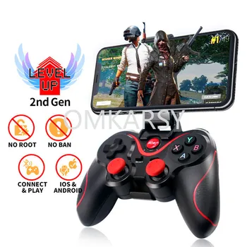 Wholesale T3 Wireless Joystick Gamepad Game Controller Bluetooth BT3.0 Joystick For Mobile Phone Tablet TV Box Holder For PC
Wholesale T3 Wireless Joystick Gamepad Game Controller Bluetooth BT3.0 Joystick For Mobile Phone Tablet TV Box Holder For PC