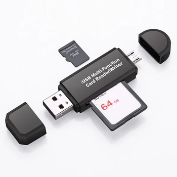 All in One Memory Card Reader OTG Micro SD/SDXC TF Card Reader USB 2.0 Mobile Card Reader for PC Laptop Computer
All in One Memory Card Reader OTG Micro SD/SDXC TF Card Reader USB 2.0 Mobile Card Reader for PC Laptop Computer