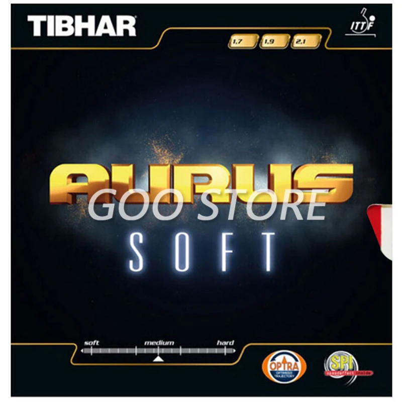 TIBHAR AURUS / AURUS SOUND / SOFT Orignal TIBHAR Table Tennis Rubber Ping Pong Sponge TIBHAR AURUS / AURUS SOUND / SOFT Orignal TIBHAR Table Tennis Rubber Ping Pong Sponge