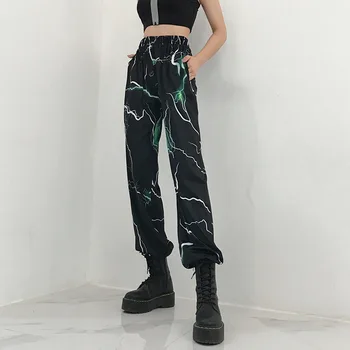 Gothic loose women's office pants High waist harajuku Casual pants female Hip hop trousers plus size bottoms disco
Gothic loose women's office pants High waist harajuku Casual pants female Hip hop trousers plus size bottoms disco