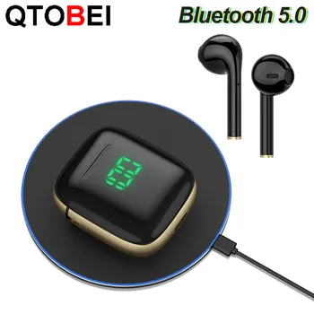 TWS Earphones Wireless Headphones 3D Stereo HiFi Earbuds Sport Gaming Headset With Mic Support Wirless Charging
TWS Earphones Wireless Headphones 3D Stereo HiFi Earbuds Sport Gaming Headset With Mic Support Wirless Charging