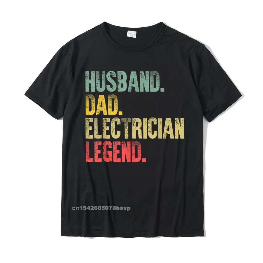 Mens Funny Vintage Shirt Husband Dad Electrician Legend Retro T-Shirt Men's Funny Family Tops & Tees Cotton T Shirt Normal
Mens Funny Vintage Shirt Husband Dad Electrician Legend Retro T-Shirt Men's Funny Family Tops & Tees Cotton T Shirt Normal