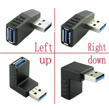 USB Male To Female 3.0 Elbow Data Line 90 Degree Side Adapter Mobile Bend Phone Computer J9P8
USB Male To Female 3.0 Elbow Data Line 90 Degree Side Adapter Mobile Bend Phone Computer J9P8