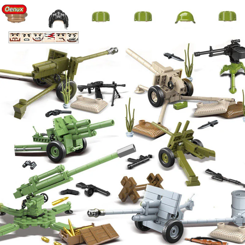Oenux New WW2 The Battle of Moscow Soviet Army Soldiers Figures Military Building Block Russian National Army Brick MOC Toy
Oenux New WW2 The Battle of Moscow Soviet Army Soldiers Figures Military Building Block Russian National Army Brick MOC Toy