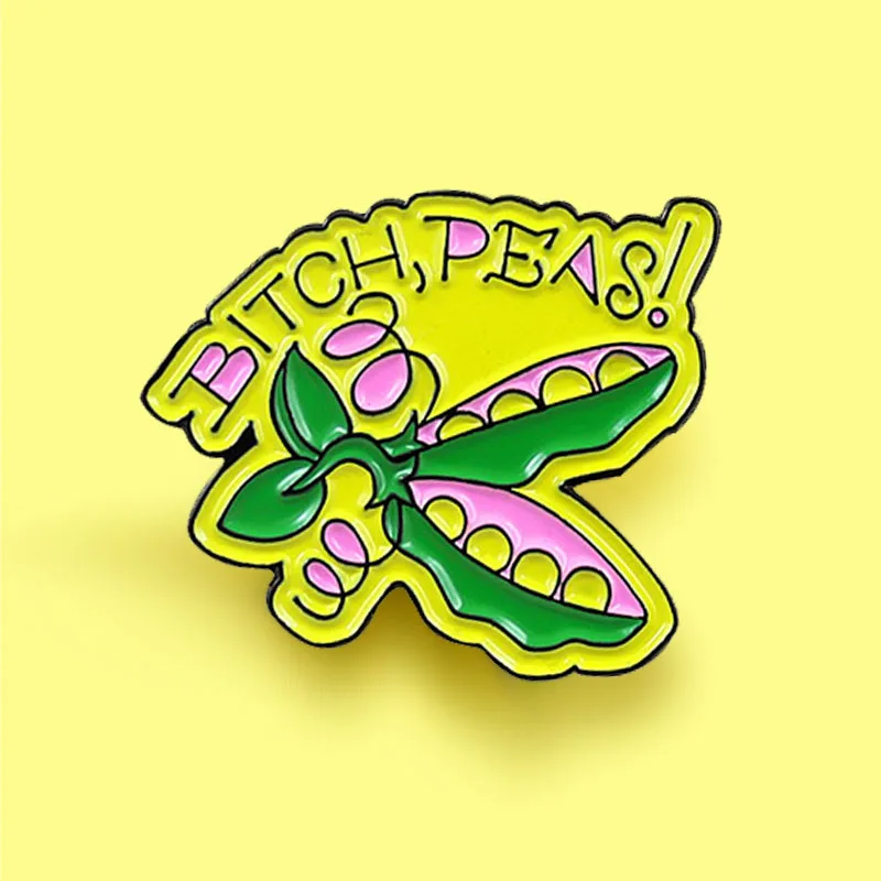 Exaggeration BXXCH PEAS!Peas Monster Brooch Green Vegetable Plant Botany Open Pea Enamel Pins For Kids Backpack Badge Pin Spille
Exaggeration BXXCH PEAS!Peas Monster Brooch Green Vegetable Plant Botany Open Pea Enamel Pins For Kids Backpack Badge Pin Spille