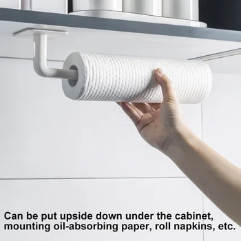 No Punch Toilet Roll Paper Towel Rack Holder Cabinet Napkins Hanger Cling Film Storage Wardrobe Door Buy 1 and get 1 Free 
No Punch Toilet Roll Paper Towel Rack Holder Cabinet Napkins Hanger Cling Film Storage Wardrobe Door Buy 1 and get 1 Free