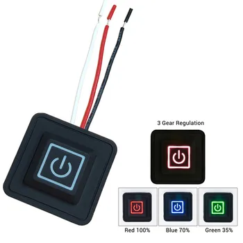3.7~12V Heated Vest Pants Gloves Electirc Heating Waistband DIY Temperature Controllers Rheostat Switch Silicone Button Switches
3.7~12V Heated Vest Pants Gloves Electirc Heating Waistband DIY Temperature Controllers Rheostat Switch Silicone Button Switches