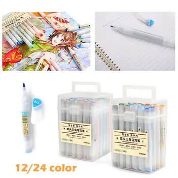 Double Tips Permanent Drawing Markers Color Pens Graffiti Paint Pens Multifunctional Signature Pen Marking Writing Art Pens
Double Tips Permanent Drawing Markers Color Pens Graffiti Paint Pens Multifunctional Signature Pen Marking Writing Art Pens