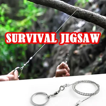Stainless Steel Pocket Wire Saws Rope Blade Chain Outdoor Survival Tool for Camping Hiking Hunting Portable Gear Pocket Outdoor
Stainless Steel Pocket Wire Saws Rope Blade Chain Outdoor Survival Tool for Camping Hiking Hunting Portable Gear Pocket Outdoor