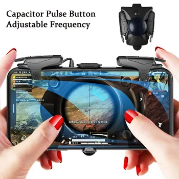 PUBG Gamepad Trigger Third Gear L1R1 Capacitance Pulse Button Game Joystick PUBG Controller Support iOS Iphone Android Phone
PUBG Gamepad Trigger Third Gear L1R1 Capacitance Pulse Button Game Joystick PUBG Controller Support iOS Iphone Android Phone