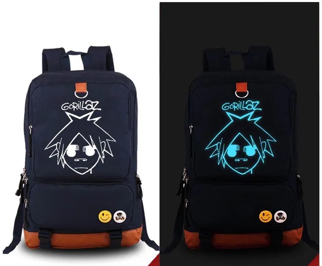 New Gorillaz Backpack Fashion Game Canvas Student Luminous Schoolbag Unisex Travel Bags High Quality mochila feminina
New Gorillaz Backpack Fashion Game Canvas Student Luminous Schoolbag Unisex Travel Bags High Quality mochila feminina