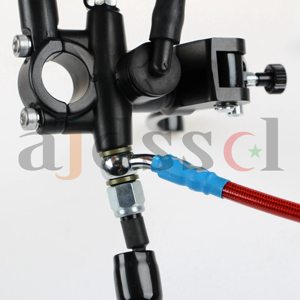 Universal M10x1.25mm Motorcycle Brake and Clutch Switch Motorcycle Brake and Clutch Power Off Switch Modified Banjo Bolt Switch