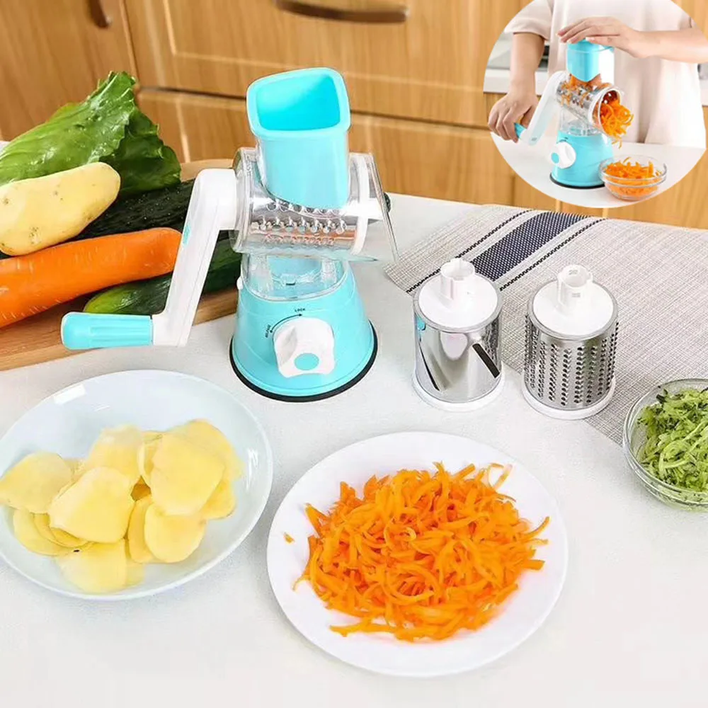 Manual Garlic Press Vegetable Cutter Slicer Multifunctional Round Mandoline Slicer Potato Cheese Kitchen Gadgets Accessories
Manual Garlic Press Vegetable Cutter Slicer Multifunctional Round Mandoline Slicer Potato Cheese Kitchen Gadgets Accessories