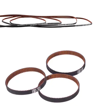 3D printer accessories 2GT brown tooth surface non-slip ring rubber timing belt dustproof tensile bandwidth 6MM
3D printer accessories 2GT brown tooth surface non-slip ring rubber timing belt dustproof tensile bandwidth 6MM