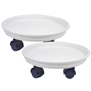 Flower Pot Dolly,Plant Stand, 2x Flower Pot Trays on Wheels, Round Flower Pots Moving, Flower Pots on Indoor Rollers (2 Pcs)
Flower Pot Dolly,Plant Stand, 2x Flower Pot Trays on Wheels, Round Flower Pots Moving, Flower Pots on Indoor Rollers (2 Pcs)