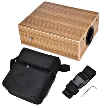 Traveling Box Drum Flat Hand Drums Wooden Box Drum Percussion Instrument with Carry Bag Compact Size 23X10X29cm 
Traveling Box Drum Flat Hand Drums Wooden Box Drum Percussion Instrument with Carry Bag Compact Size 23X10X29cm