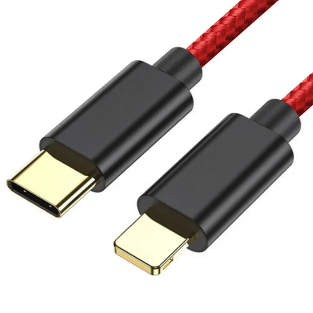 Braided Type-C to 8pin Smartphone PD Fast Charging Cable 3A Quick Charging Data Cable Transmission for Macbook Type C Cell Phone
Braided Type-C to 8pin Smartphone PD Fast Charging Cable 3A Quick Charging Data Cable Transmission for Macbook Type C Cell Phone