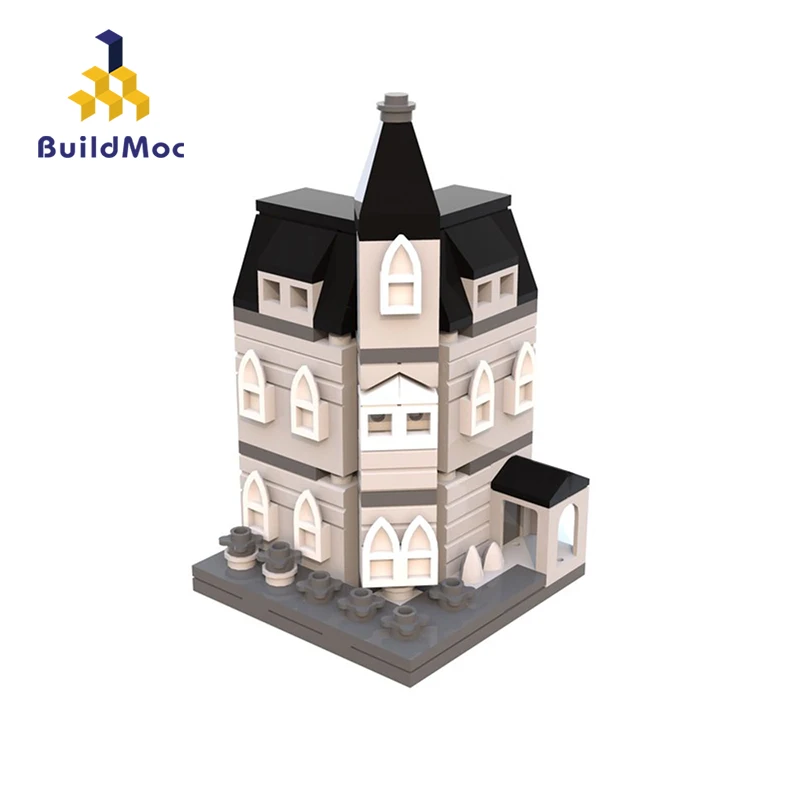 BuildMoc MOC 12846 Addams Family Mansion mini modular Compatible technic Car Blocks For Children Gift
BuildMoc MOC 12846 Addams Family Mansion mini modular Compatible technic Car Blocks For Children Gift