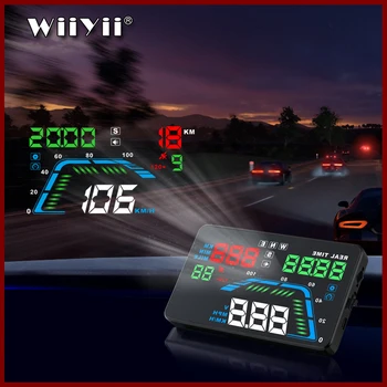 Universal NEW Q7 5.5" Multi Color Auto Car HUD GPS Head Up Display Speedometers Overspeed Warning Dashboard Windshield Projector
Universal NEW Q7 5.5" Multi Color Auto Car HUD GPS Head Up Display Speedometers Overspeed Warning Dashboard Windshield Projector