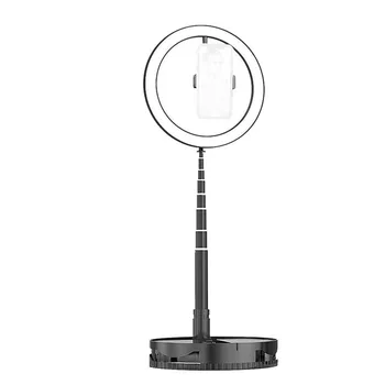 10inches LED Selfie Ring Light Studio Photography Photo Ring Fill Light with Tripod for Smartphone Makeup
10inches LED Selfie Ring Light Studio Photography Photo Ring Fill Light with Tripod for Smartphone Makeup