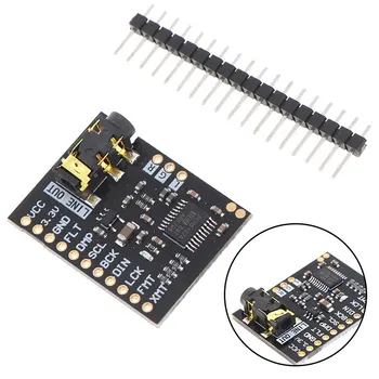 PCM5102A DAC I2S Interface Decoder Board 192KHz 24bit Stereo Jack Digital Audio Player Phat Format Module for Raspberry Pin
PCM5102A DAC I2S Interface Decoder Board 192KHz 24bit Stereo Jack Digital Audio Player Phat Format Module for Raspberry Pin