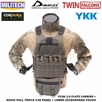 FCSK 2.0 Advanced Slickster Ferro Plate Carrier With Quick Pull Triple 5.56 Mag Panel + Lower Accessories Pouch Load-MILITECH TW
FCSK 2.0 Advanced Slickster Ferro Plate Carrier With Quick Pull Triple 5.56 Mag Panel + Lower Accessories Pouch Load-MILITECH TW