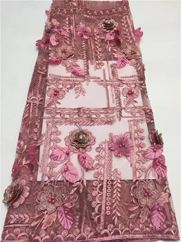 peach color handmade french beaded lace fabrics 2018 3d flower sequins fabric luxury full beaded bridal lace fabric 5yards FFZ89 
peach color handmade french beaded lace fabrics 2018 3d flower sequins fabric luxury full beaded bridal lace fabric 5yards FFZ89