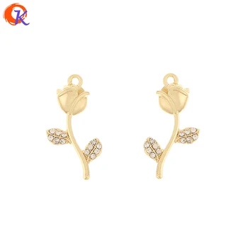 Cordial Design 100Pcs 12*26MM Rhinestone Pendant/Jewelry Accessories/Rose Shape/Connectors/DIY Making/Hand Made/Earring Findings
Cordial Design 100Pcs 12*26MM Rhinestone Pendant/Jewelry Accessories/Rose Shape/Connectors/DIY Making/Hand Made/Earring Findings