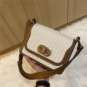 Color Matching Hand-woven Bag Female Fashion Simplicity Shoulder Bag High-end Personality Small Square Bag Female Louie Vuiton
Color Matching Hand-woven Bag Female Fashion Simplicity Shoulder Bag High-end Personality Small Square Bag Female Louie Vuiton