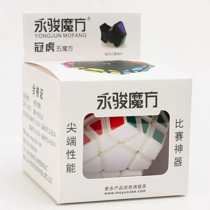 YongJun 3x3 Megaminx Megaminxeds Guanhun 3x3x3 Sticker Cube Professional Competition Toy Children Pizzle Educational Toys Gift
YongJun 3x3 Megaminx Megaminxeds Guanhun 3x3x3 Sticker Cube Professional Competition Toy Children Pizzle Educational Toys Gift