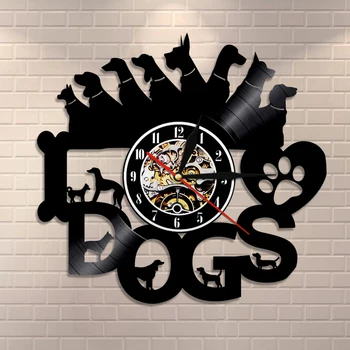 I Love Dogs Vinyl Record Wall Art Wall Clock Puppies Clock Different Dog Breeds Wall Decor Vintage Clock Gift For Dog Lovers
I Love Dogs Vinyl Record Wall Art Wall Clock Puppies Clock Different Dog Breeds Wall Decor Vintage Clock Gift For Dog Lovers