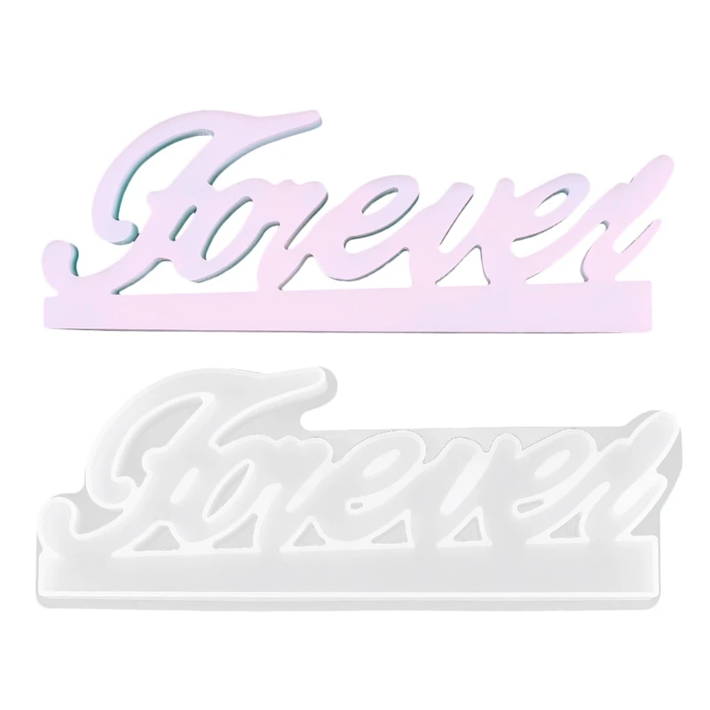 Forever English Words Decorations Casting Silicone Mould DIY Crafts Aromatherapy Wax Aroma Crystal Epoxy Resin Mold
Forever English Words Decorations Casting Silicone Mould DIY Crafts Aromatherapy Wax Aroma Crystal Epoxy Resin Mold
