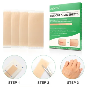 4PCS Waterproof Caesarean Section Silicone Scar Stickers Surgical Wound Repair Scar Lighten Scar Sticker
4PCS Waterproof Caesarean Section Silicone Scar Stickers Surgical Wound Repair Scar Lighten Scar Sticker