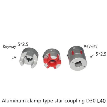 D30mm L40mm coupler keyway large torque elasticity Encoder plum coupling elastic clamp Jaw spider CNC Stepper motor
D30mm L40mm coupler keyway large torque elasticity Encoder plum coupling elastic clamp Jaw spider CNC Stepper motor