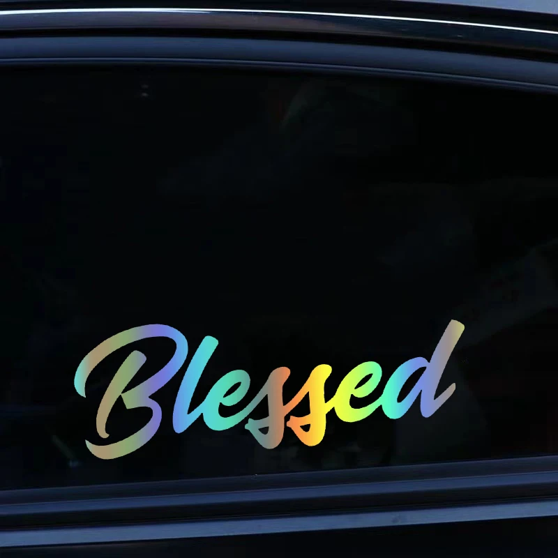 Blessed Die-Cut Vinyl Decal Car Sticker Waterproof Auto Decors on Car Body Bumper Rear Window Laptop Choose Size #S60746
Blessed Die-Cut Vinyl Decal Car Sticker Waterproof Auto Decors on Car Body Bumper Rear Window Laptop Choose Size #S60746