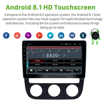 Seicane 10.1" Android 9.1 Car GPS Navigation Auto Radio for VW Volkswagen Sagitar 2006-2010 Auto A/C support Carplay TPMS
Seicane 10.1" Android 9.1 Car GPS Navigation Auto Radio for VW Volkswagen Sagitar 2006-2010 Auto A/C support Carplay TPMS
