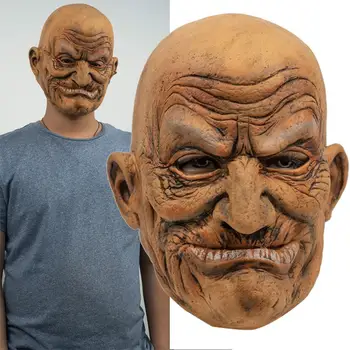 Old Man Headgear Halloween Horror Mask Latex Simulation Bald Old Man Mask Halloween Party Soft Hood Halloween Headdress
Old Man Headgear Halloween Horror Mask Latex Simulation Bald Old Man Mask Halloween Party Soft Hood Halloween Headdress