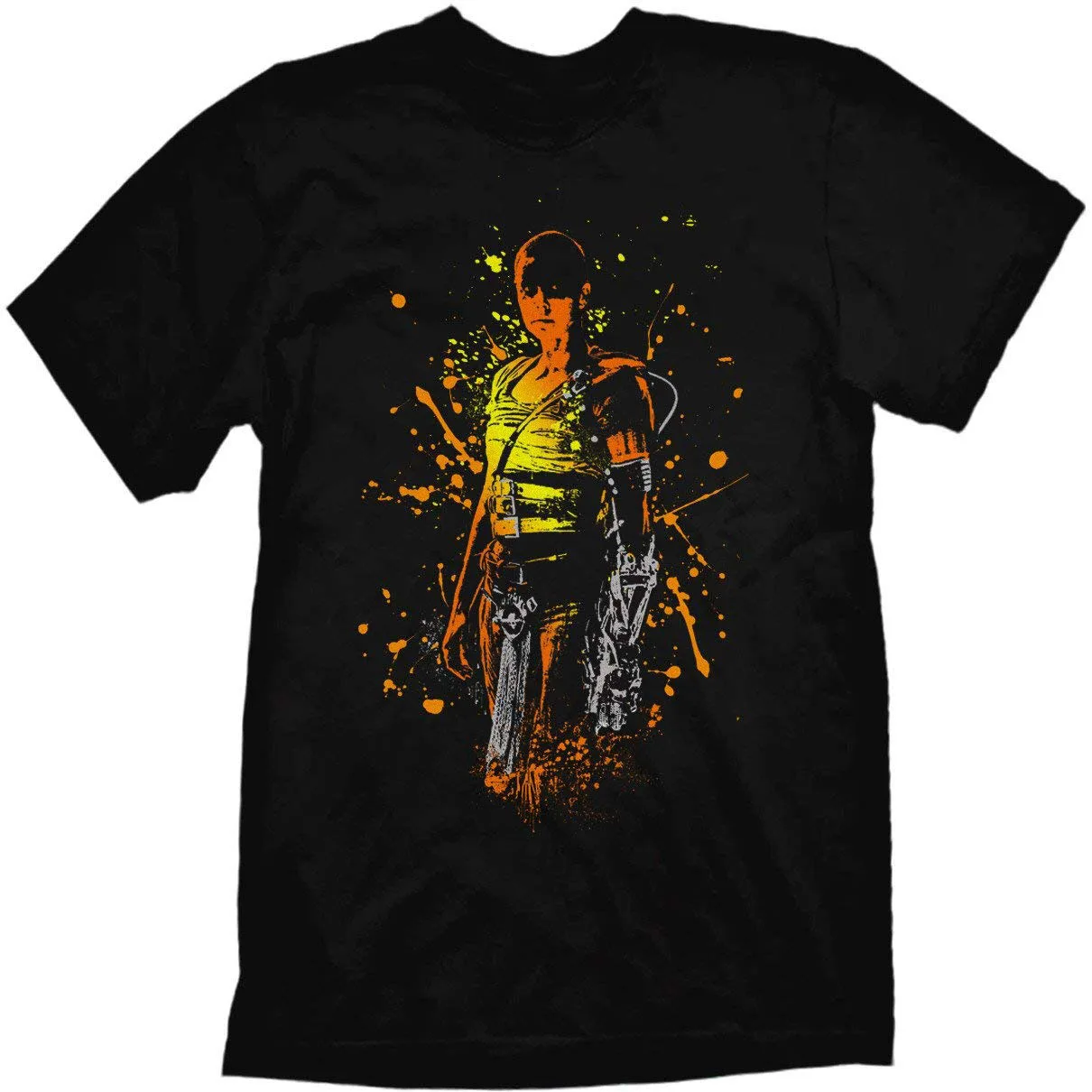 Mad Max Fury Road T Shirt Men Women Furiosa Fine Art Style Design By Jared Swart Fitness Plus Size TEE | Мужская одежда