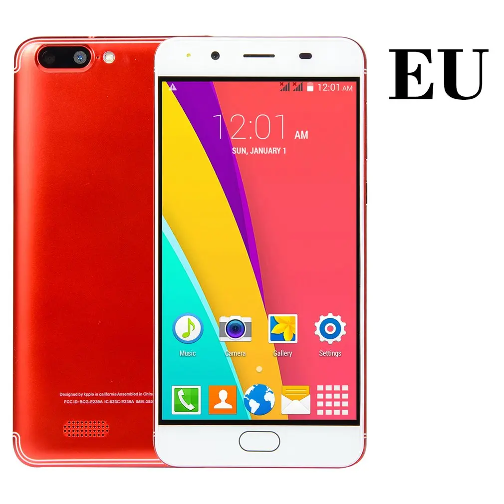5.0 Inch Large Screen Dual Card Dual Standby Dual Cameras Mobile Phone Fingerprint Machine Smart Phone 4GB ROM Smartphone
5.0 Inch Large Screen Dual Card Dual Standby Dual Cameras Mobile Phone Fingerprint Machine Smart Phone 4GB ROM Smartphone